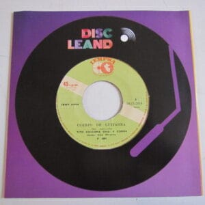TITO CHICOMA ORQUESTA Y COROS "CUERPO DE GUITARRA" 7" SALSA GUAGUANCO FROM PERU HEAR ♫