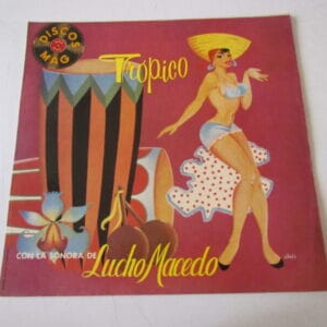 SONORA DE LUCHO MACEDO -GUARACHA PERU 60'S - ONLY COVER - NON LP "TROPICO"