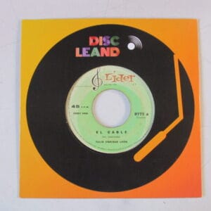 TULIO ENRIQUE LEON - VENEZUELA CUMBIA 7" LIDER PERU 70'S "EL CABLE"