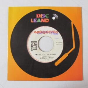 LA MILAGROS Y MITCHELL - LATIN 7" PROMOCION PERU 1988 "CARNAVAL DE CALLES"