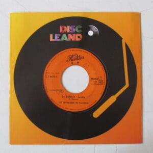 LOS CORRALEROS DE MAJAGUAL 7" MONO ORANGE FUENTES PERU 60'S "LA BURRITA"