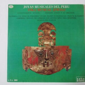 ENRIQUE LYNCH Y SU ORQUESTA - LATIN JAZZZ, TRADITIONAL PERUVIAN MUSIC GOLD LABEL LP PERU 1964 "JOYAS MUSICALES DEL PERU"