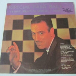 FREDDY ROLAND - CUMBIAS- GUARACHAS Y POMPÓS - RARE PRIVATE LABEL ROLAND LP PERU "ESPECIAL PARA BAILE"
