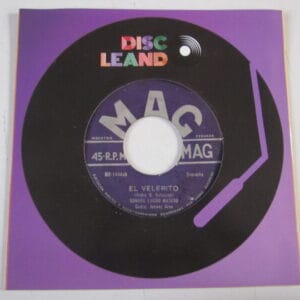 SONORA LUCHO MACEDO "EL VELERITO/CARAQUEÑA VACILON" 7" GUARACHA MAG FROM PERU HEAR ♫