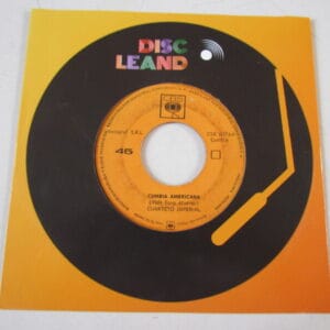 CUARTETO IMPERIAL - 7" CBS PERU "CUMBIA AMERICANA"