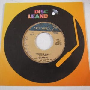 LEO MARINI - LATIN 7" DECIBEL PERU "CARA SUCIA"