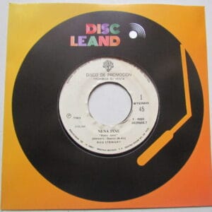 ROD STEWART - ROCK 7" DISCO DE PROMOCIOIN PERU 1983 SPANISH TITLES "NENA JANE"