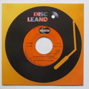 LOS HERMANOS AGUIRRE - CUMBIA TROMBON BOLERO 7" INFOPESA PERU 1979 "REGALAME UN BESO"