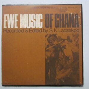 EWE MUSIC OF GHANA - LP AHM-4222 ASH MANKIND SERIES - AÑO 1969