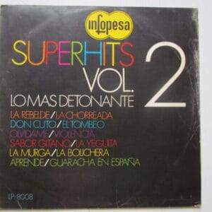 SUPERHITS VOL 2 SALSA GUAGUANCO GUARACHA CUMBIA PSYCH PERU LP HEAR ♫
