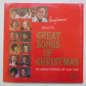 HENRY MANCINI "THE CARPENTERS / MANTOVANI / ELLA FITZGERALD" - LP IMPORTADO "SELECTS GREAT SONGS OF CHRISTMAS, BY GREAT ARTISTS OF OUR TIME"