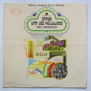 ERASE UNA VEZ HOLLYWOOD - LP PERU, NUEVO / SELLADO "MUSICA ORIGINAL DE LA PELICULA"