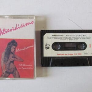 TITO CHICOMA Y SU ORQUESTA EROS- SALSA SENSUAL - TAPE CASSETTE PERU 1988 "ATREVIDISIMO"