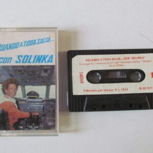 SOLINKA - AFRO SALSA - ORIG TAPE CASSETTE PERU 1987 "VOLANDO A TODA SALSA"