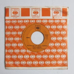 LEDA MORENO con CHUCK ANDERSON - TWIST 7" PERU CSR-0259 "MUCHACHO DE OJOS VERDES"