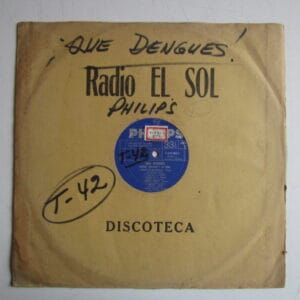FREDDY ROLAND Y SU ORQ - LATIN JAZZ LP RADIO "EL SOL" DJ PERU 60'S "QUE DENGUES"