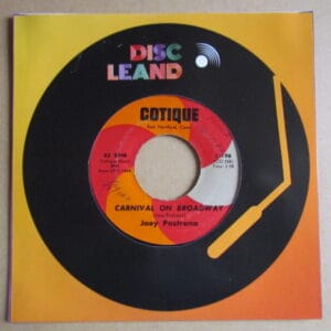 JOEY PASTRANA "CARNIVAL ON BROADWAY" 7" COMPARSA LATIN JAZZ USA HEAR ♫
