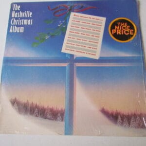 THE NASHVILLE CHRISTMAS ALBUM - COUNTRY ORIG LP IMPORTADO EPIC AÑO 1986 - WILLIE NELSON - CHET ATKINS - MICKEY GILLEY Y MAS