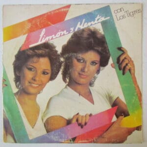 LIMON Y MENTA CON LOS TIGRES - POP VENEZUELA - LP EDITADO EN PERU 1982