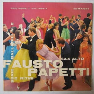 FAUSTO PAPETTI-SAXO ALTO -ITALY MUSICA ISNTRUMENTAL LP EDITADO EN PERU DURIUM A 77054