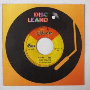 PEPE CIPOLLA / EULOGIO MOLINA - TWIST 7" ODEON PERU 60'S "LLORA , LLORA"
