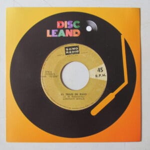 LOS TEEN AGERS - COLOMBIA CUMBIA 7" EDICION PERU 60'S "GOZA MI NEGRA"
