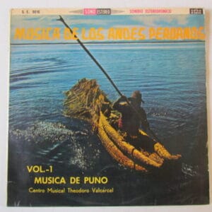 CENTRO MUSICAL THEODORO VALCARCEL - LP SELLADO PERU 70'S "MUSICA DE PUNO"