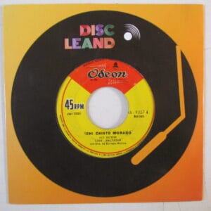 LUIS BALTAZAR con ORQ EULOGIO MOLINA - 7" ODEON PERU 60'S "CHABUQUITA"