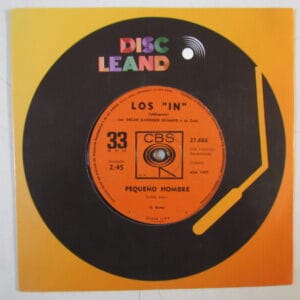 LOS IN - ROCK SURF BEAT - ORIG 33rpm 7" CBS 21.666 ARGENTINA 1966 " Little Man / Working In The Coal Mine"