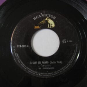 LOS EXISTENCIALISTAS "EL SURF DEL PAJARO/EL RONCO" 7" SURF BEAT EDIT PERU HEAR ♫