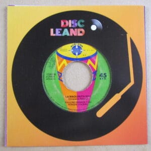 PAULINO REBAZA "EL QUE LE CAE EL GUANTE/LA MAQUINA N° 8" 7" CUMBIA FROM PERU HEAR ♫