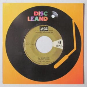LOS TEEN AGERS - COLOMBIA CUMBIA GAITA PORRO - 7" SONO RADIO PERU 60'S "EL CASAMIENTO"