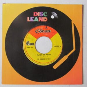 LOS DEMONIOS DE TICLLO - CUMBIA 7" ODEON PERU 60'S "PLAZA DE ACHO"