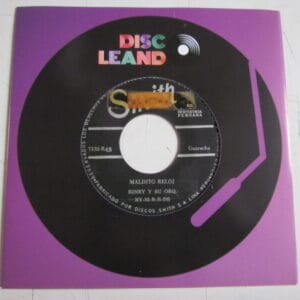 RINEY Y SU ORQUESTA "MALDITO RELOJ/YO NO CREI" 7" GUARACHA LATIN JAZZ PERU HEAR ♫