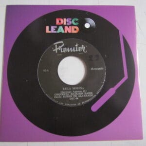 ORQUESTA RICHARD BARIS & RUBEN DE ALVARADO "BAILA MORENA/DAME UN BESITO" 7" MERECUMBE LATIN JAZZ PERU HEAR ♫