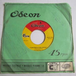 LOS DESTELLOS «CONCIERTO PARA RITMO/LA MALCRIADA» 7″ CUMBIA PSYCH DESCARGA PERU HEAR ♫