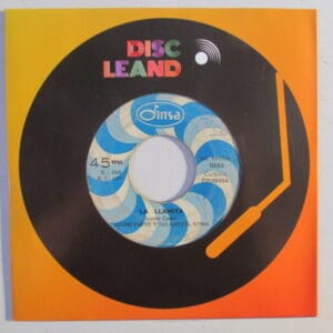 LUCHO CUETO Y SUS ASES DEL RTIMO - LATIN JAZZ CUMBIA 7" DINSA PERU "LA LLAMITA"