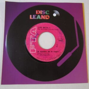 LOS BETA 5 "LA CUMBIA DE LA NEGRA" 7" CUMBIA PSYCH PERU HEAR ♫