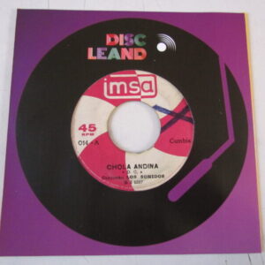 CONJUNTO LOS SONIDOS "CHOLA ANDINA/CORRE GORDITO" 7" CUMBIA SAX TIMBAL DESCARGA PERU HEAR ♫