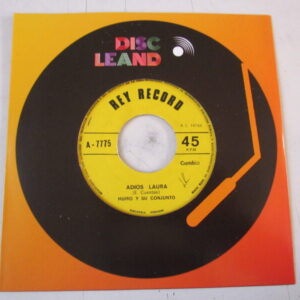 HUIRO Y SU CONJUNTO "ADIOS LAURA/CUMBIA EN LOS ANDES" 7" CUMBIA PSYCH PERU HEAR ♫