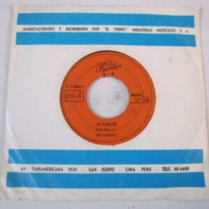 LOS SATELITES "LA SATELITE/MI LINDA BETTY" 7" AFRO CUMBIA DANCEFLOOR EDIT PERU HEAR ♫