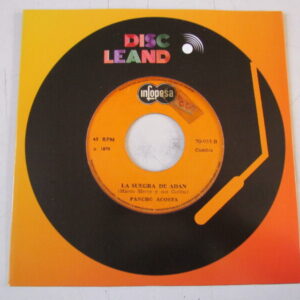 PANCHO ACOSTA "LA SUEGRA DE ADAN" 7" CUMBIA PSYCH FROM PERU HEAR ♫