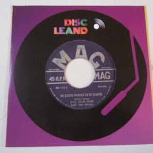 VICTOR DURAN & CESAR GONZALEZ "NO QUIERO PIEDRAS" 7" GUARACHA SALSA PERU MAG HEAR ♫