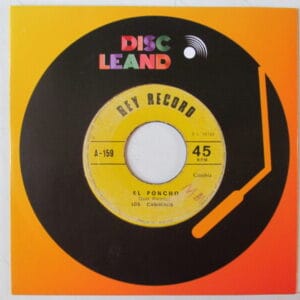 LOS CASMEÑOS - PSYCH CUMBIA GUA-GUA 7" REY RECORD PERU "EL PONCHO" HEAR ♫
