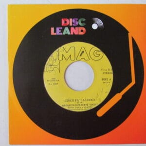 ORQUESTA DIFERENTE OKEY - PERUVIAN SALSA 7" MAG-4681 PERU 1987 "CINCO PA LAS DOCE" HEAR ♫
