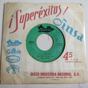 LOS HOLY'S "CUANDO/NECIO DE MI CORAZON" 7" ROCK PSYCH BEAT FROM PERU HEAR ♫