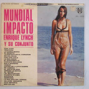 ENRIQUE LYNCH "MUNDIAL" LATIN FUNK BOOGALOO SALSA PERU LP HEAR ♫