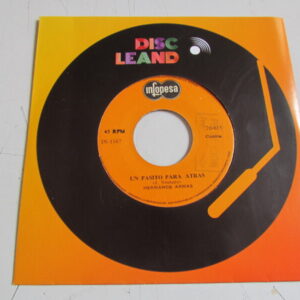 HERMANOS ARMAS "YO BUSCO INSPIRACION/UN PASITO PARA ATRAS" 7" CUMBIA PERU EX HEAR ♫