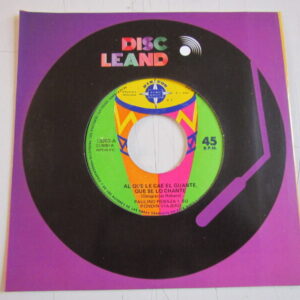 PAULINO REBAZA "AL QUE LE CAE EL GUANTE QUE SE LO CHANTE/LA MAQUINITA N°5" 7" CUMBIA PERU EX HEAR ♫