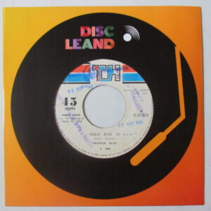 FRANKIE RUIZ - SALSA 7" PROMO TH PERU 1988 "SOLO POR TI" HEAR ♫